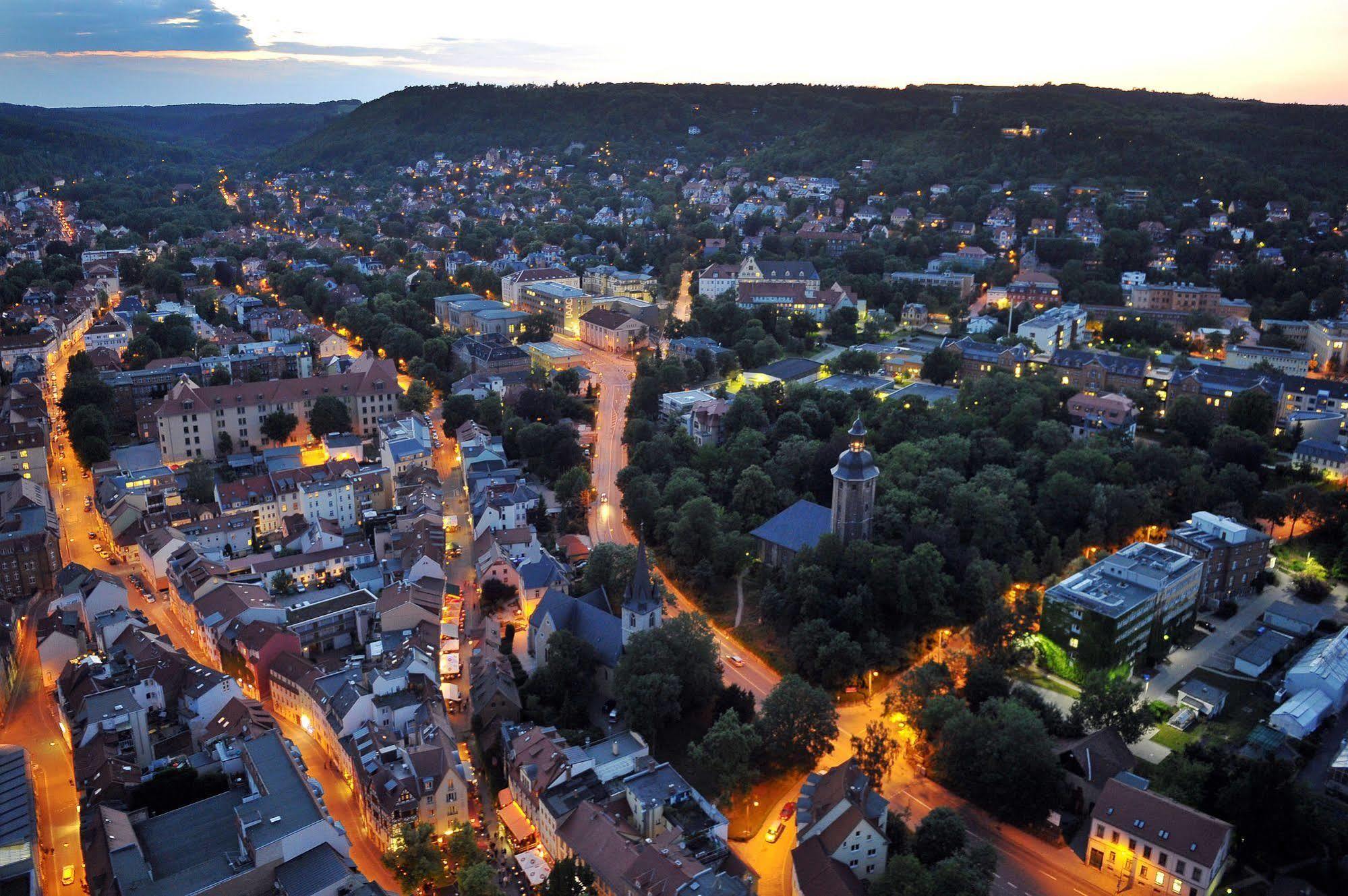 Scala Turm Hotel Restaurant Jena Esterno foto